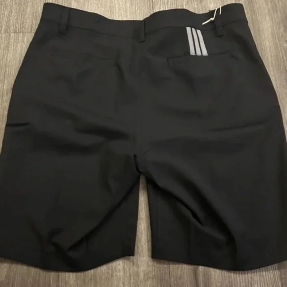 New Adidas Mens ADI Black Golf Shorts New With Tag Size 36 - Picture 4 of 5